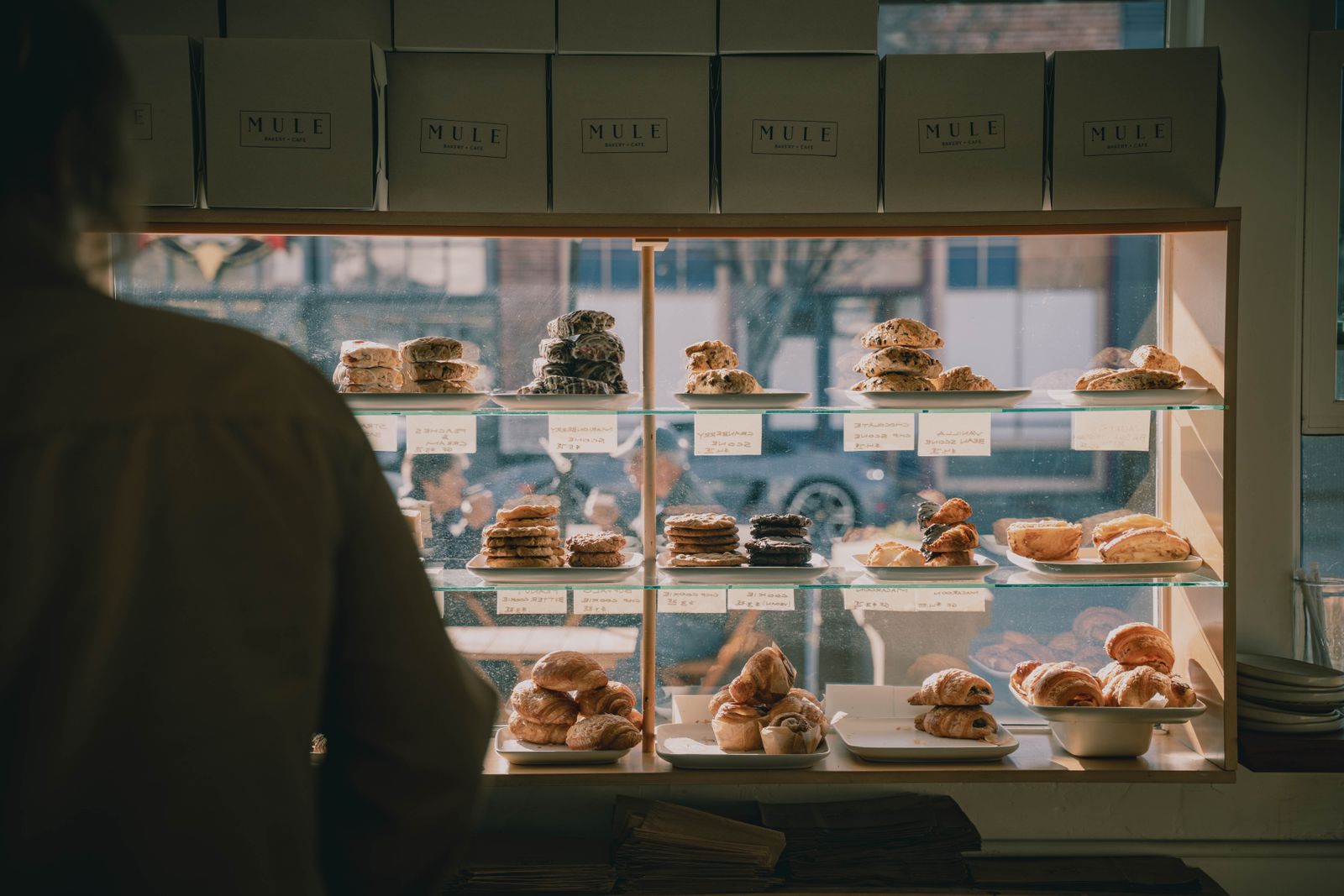 The counter, cakes to order