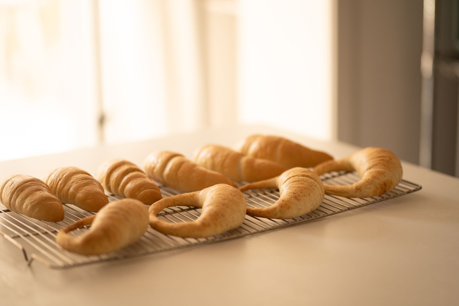 Croissants, laminated over three days